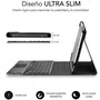 Subblim Keytab Pro Funda con Teclado Bluetooth y Touchpad, 9,6-10,8 pulgadas, Negra